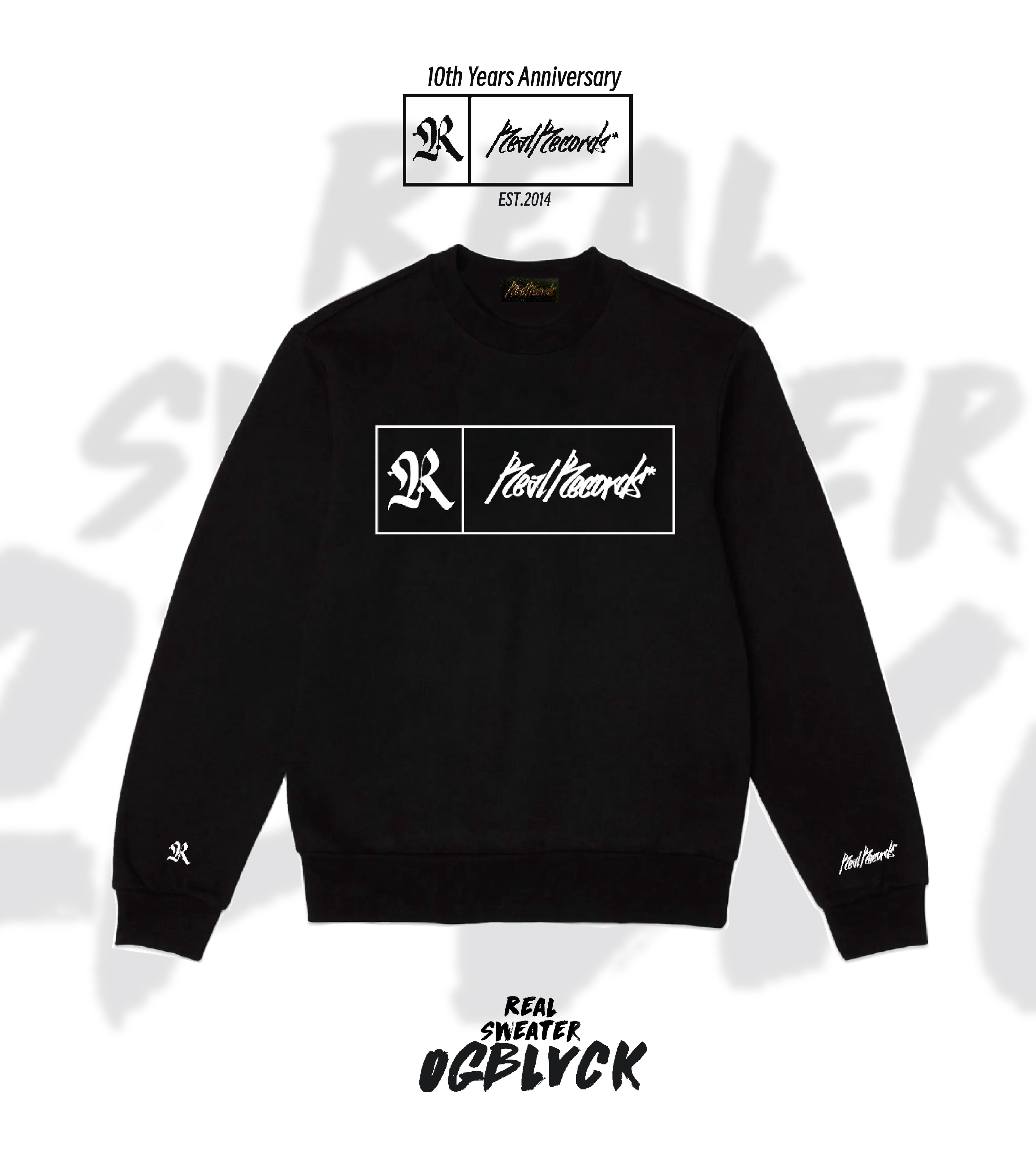 Real Sweater : OG Blvck : 10th Years Anniversary